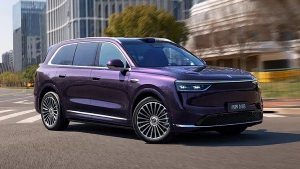 아이토 M8 EV 전측면부. [사진=화웨이]