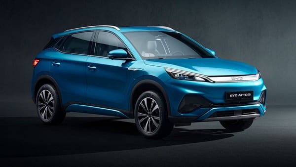 ​아토3 측면부. [사진=BYD]아토3 전측면부. [사진=BYD]