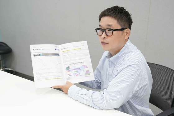 Seo Wook, Head of Business Division at Daewoong Pharmaceutical\'s Marketing Headquarters, is introducing the marketing strategy for Fexuclue (active ingredient: fexuprazan), a new P-CAB class drug for gastroesophageal reflux disease (Provided by Daewoong Pharmaceutical) / News1