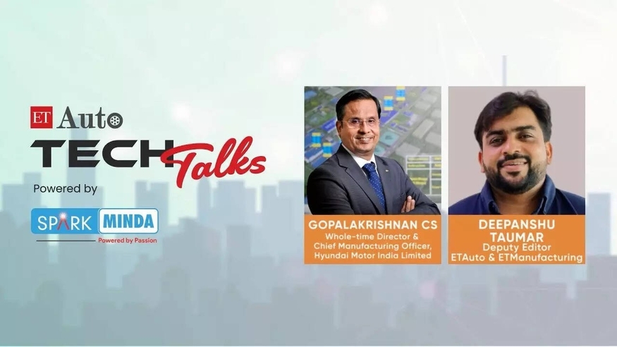 고팔라크리쉬난 CS 현대차 인도법인 최고생산책임자(CMO)가 “스마트 팩토리를 통해 현대차 인도 공장은 미래형 제조의 본보기로 자리매김하고 있다”고 강조했다. (사진=ET Auto)