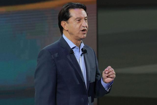 호세 무뇨스 현대자동차 사장이 지난 4월 3일 오전 경기도 고양시 킨텍스에서 열린 2025 서울 모빌리티쇼 미디어데이 행사에서 인사말을 하고 있다 20250403사진유대길 기자 dbeorlf123ajunewscom