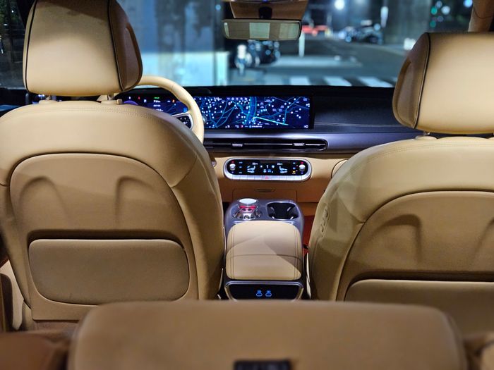 GV60 내부. ⓒ데일리안 정진주 기자