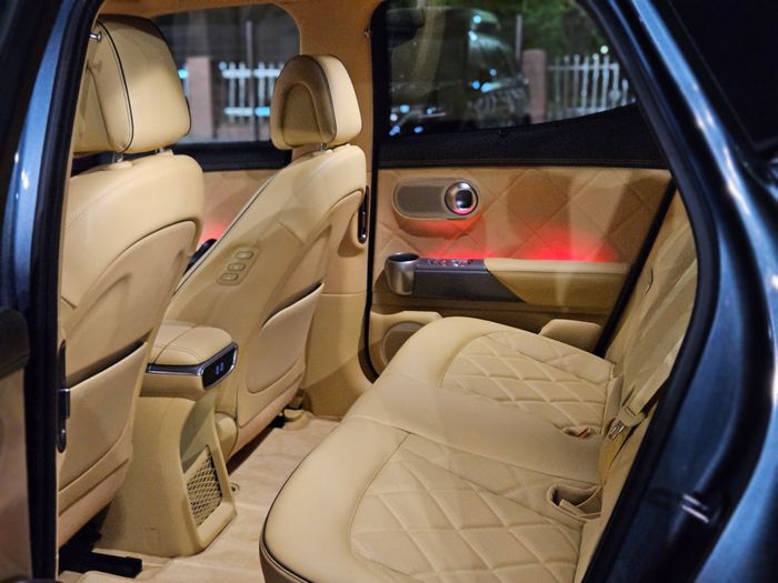 GV60 뒷좌석. ⓒ데일리안 정진주 기자