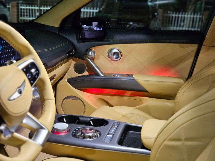 GV60 내부. ⓒ데일리안 정진주 기자