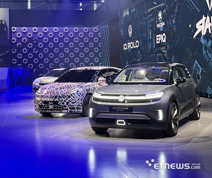 폭스바겐그룹이 출시할 2만5000유로대 전기차들. 뮌헨=정치연 기자