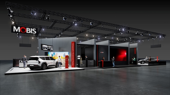 현대모비스 IAA 모빌리티 2025 전시 부스 조감도