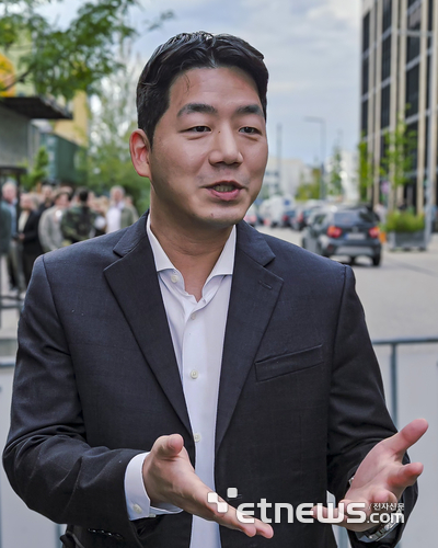 함종성 폴스타코리아 대표가 기자들의 질문에 답하고 있다. 한국자동차기자협회 제공