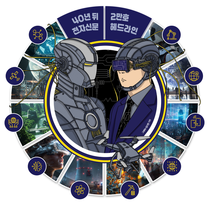 전자신문 2만호 헤드라인 전망