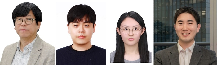 왼쪽부터 한세광 교수, 김태연·정선아 박사, 이휘원 인핸드플러스 대표.