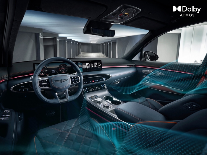 돌비 애트모스가 탑재된 제네시스 GV70