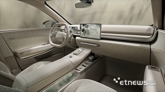 폭스바겐 ID.크로스 콘셉트 실내. 폭스바겐그룹 제공