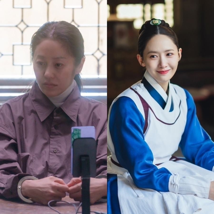 '사마귀: 살인자의 외출' 속 고현정(왼쪽)과 '폭군의 셰프' 임윤아의 모습. 사진제공=SBS·tvN