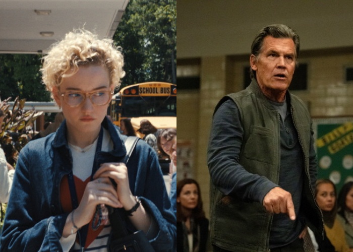 '웨폰'의 주연배우 줄리아 가너(왼쪽)와 조시 브롤린. 사진제공=워너브러더스코리아