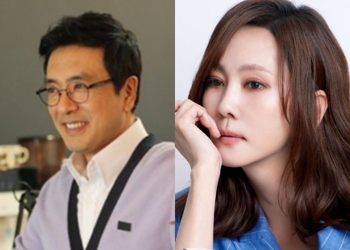 김승우 김남주 부부. 사진제공=더퀸AMC