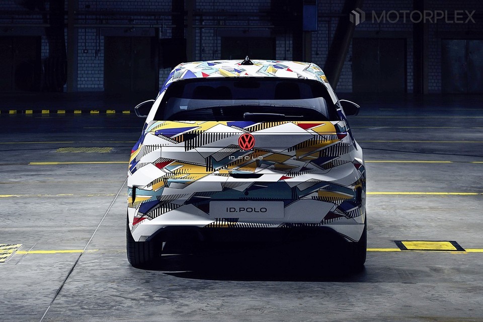 폭스바겐 ID.폴로 위장막 차량