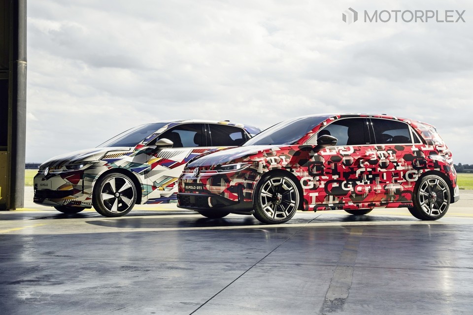 폭스바겐 ID.폴로 위장막 차량