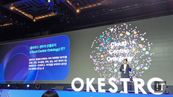 오케스트로가 ‘클라우드 센트릭 온톨로지’를 제시했다.  / 권용만 기자