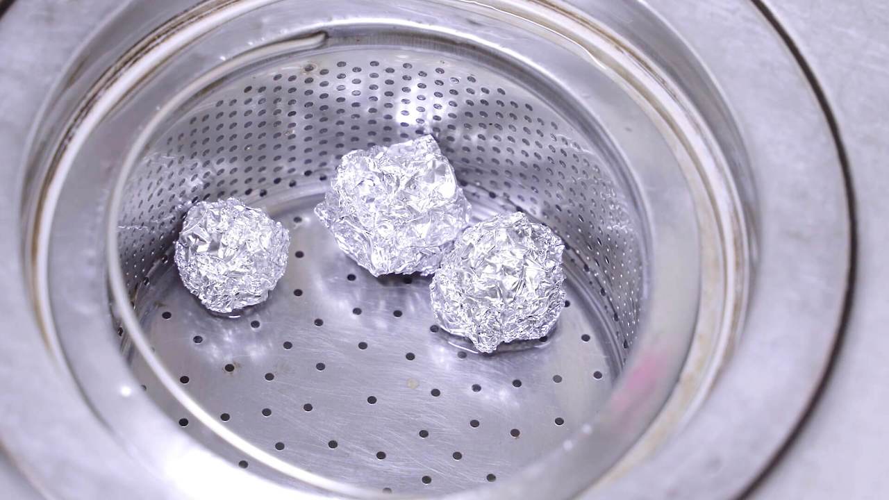 배수구 호일볼 청소