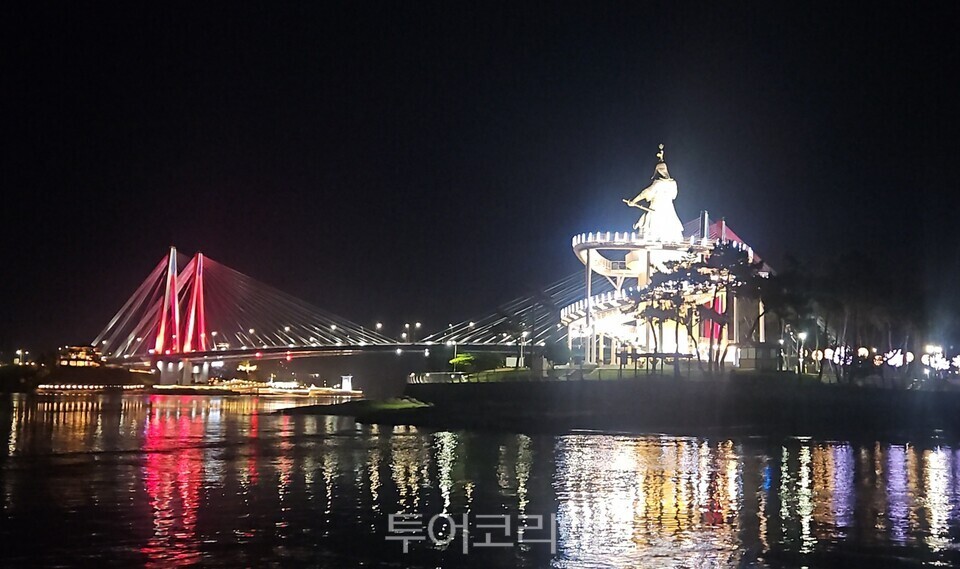 진도대교 야경