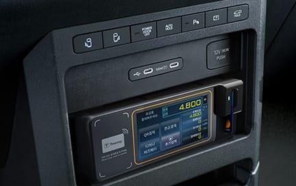 기아 PV5 택시전용 디스플레이 공개 통합으로 실용성 업