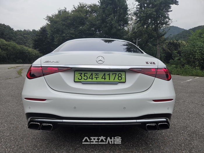 ‘메르세데스-AMG S 63 E 퍼포먼스’.  양평 | 원성윤 기자 socool@sportsseoul.com