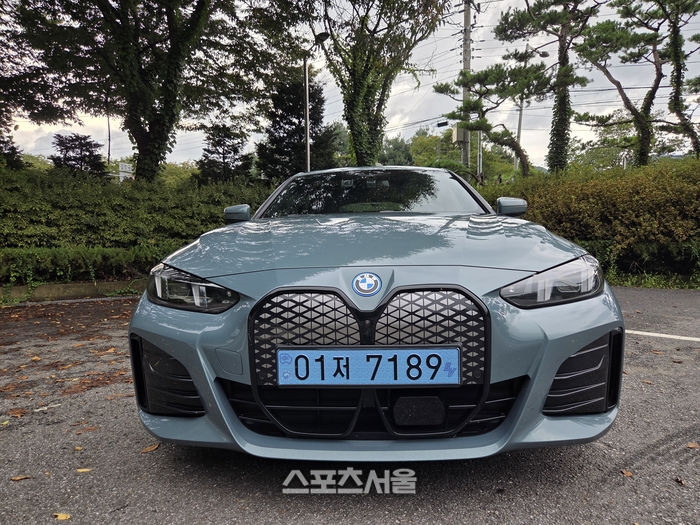 BMW i4 eDrive40. 양평 | 원성윤 기자 socool@sportsseoul.com