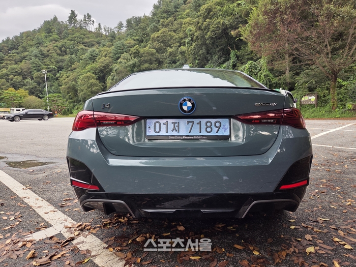 BMW i4 eDrive40. 양평 | 원성윤 기자 socool@sportsseoul.com