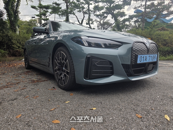 BMW i4 eDrive40. 양평 | 원성윤 기자 socool@sportsseoul.com