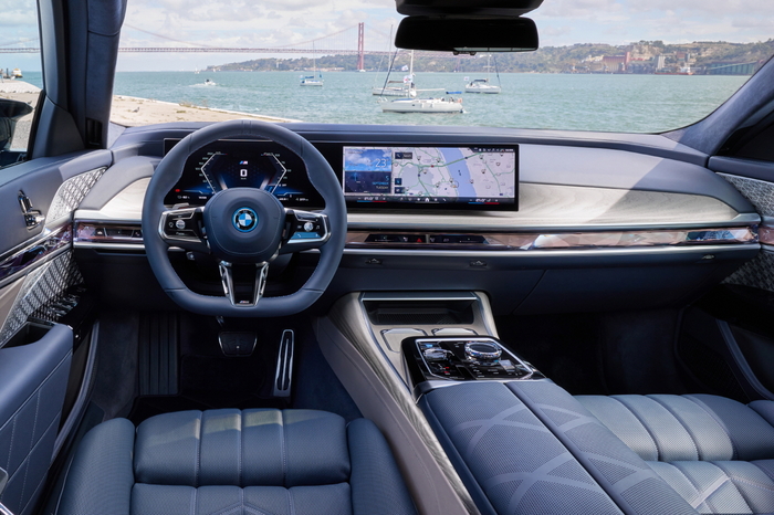 BMW 7시리즈 실내 인테리어. 사진 | BMW코리아