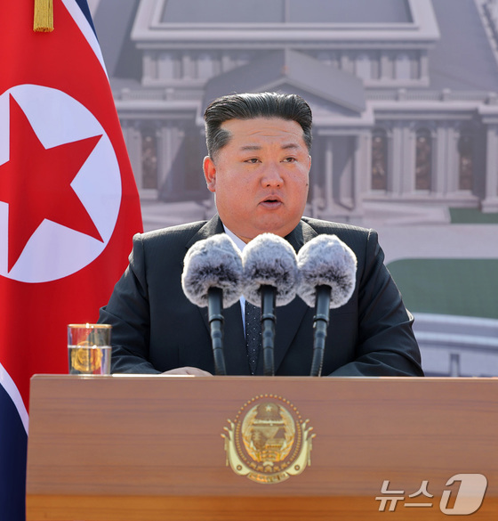 The Rodong Sinmun, the official newspaper of North Korea\'s Workers\' Party, reported on October 24 that the groundbreaking ceremony for the Overseas Military Operations Combat Merit Memorial Hall was solemnly held in the capital Pyongyang on the previous day under the observation of Comrade Kim Jong Un / Rodong Sinmun