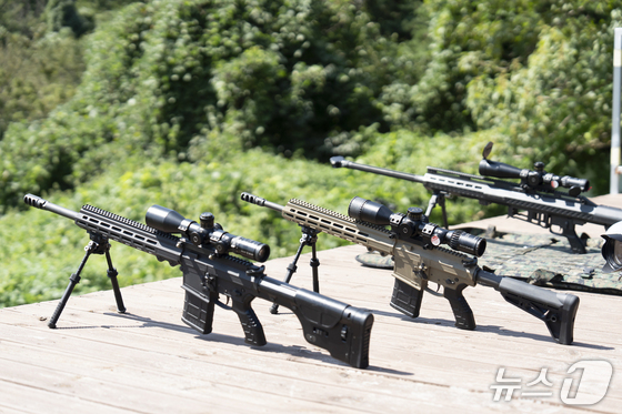 SNT Motive\'s STSR23 Semi-Automatic Sniper Rifle / Provided by SNT Group