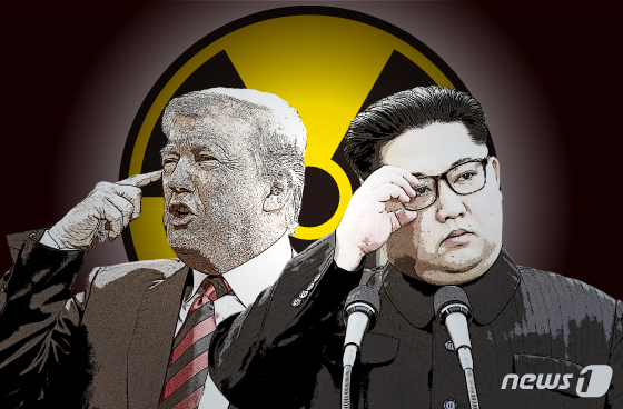 Donald Trump, President of the U.S., Kim Jong Un, the General Secretary for Workers\' Party of Korea / News1