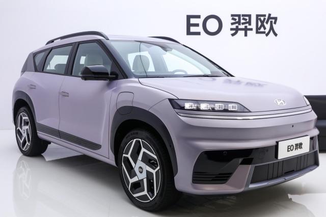 현대차가 중국 현지에 내놓은 전략형 전기 SUV  일렉시오사진현대차