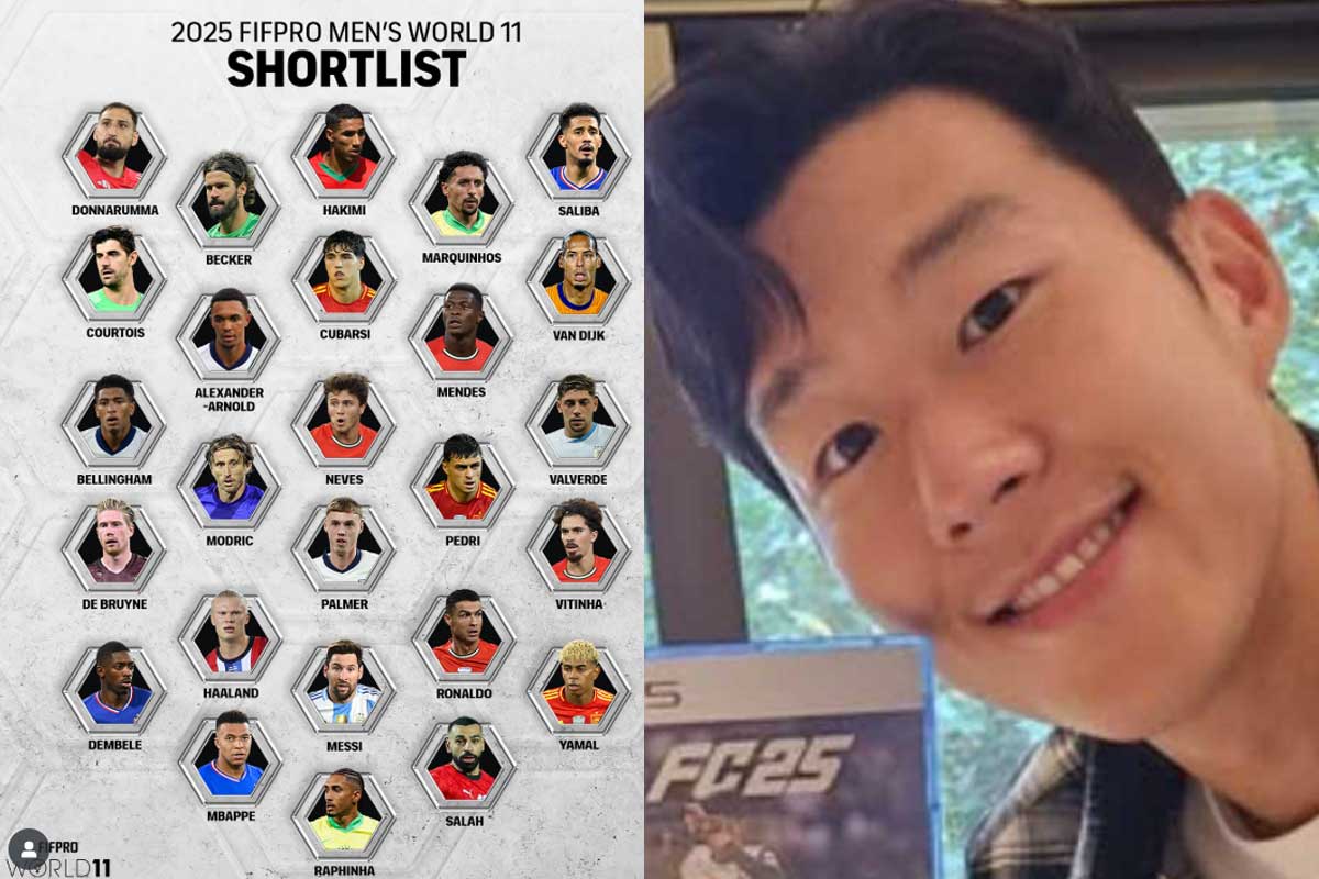 출처 : FIFPRO, 손흥민 SNS