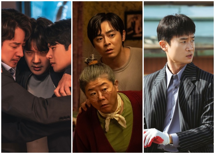'히트맨2' '좀비딸' '보스'(왼쪽부터). 사진제공=바이포엠스튜디오·NEW·하이브미디어코프