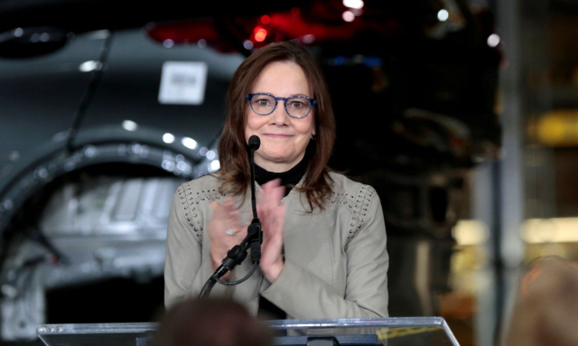 메리 배라 GM CEO. 로이터연합뉴스