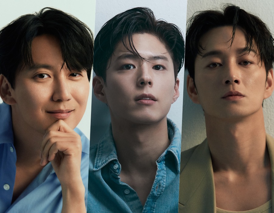 사진 : 김남길(길스토리이엔티), 박보검(더블랙레이블), 이현욱(길스토리이엔티)