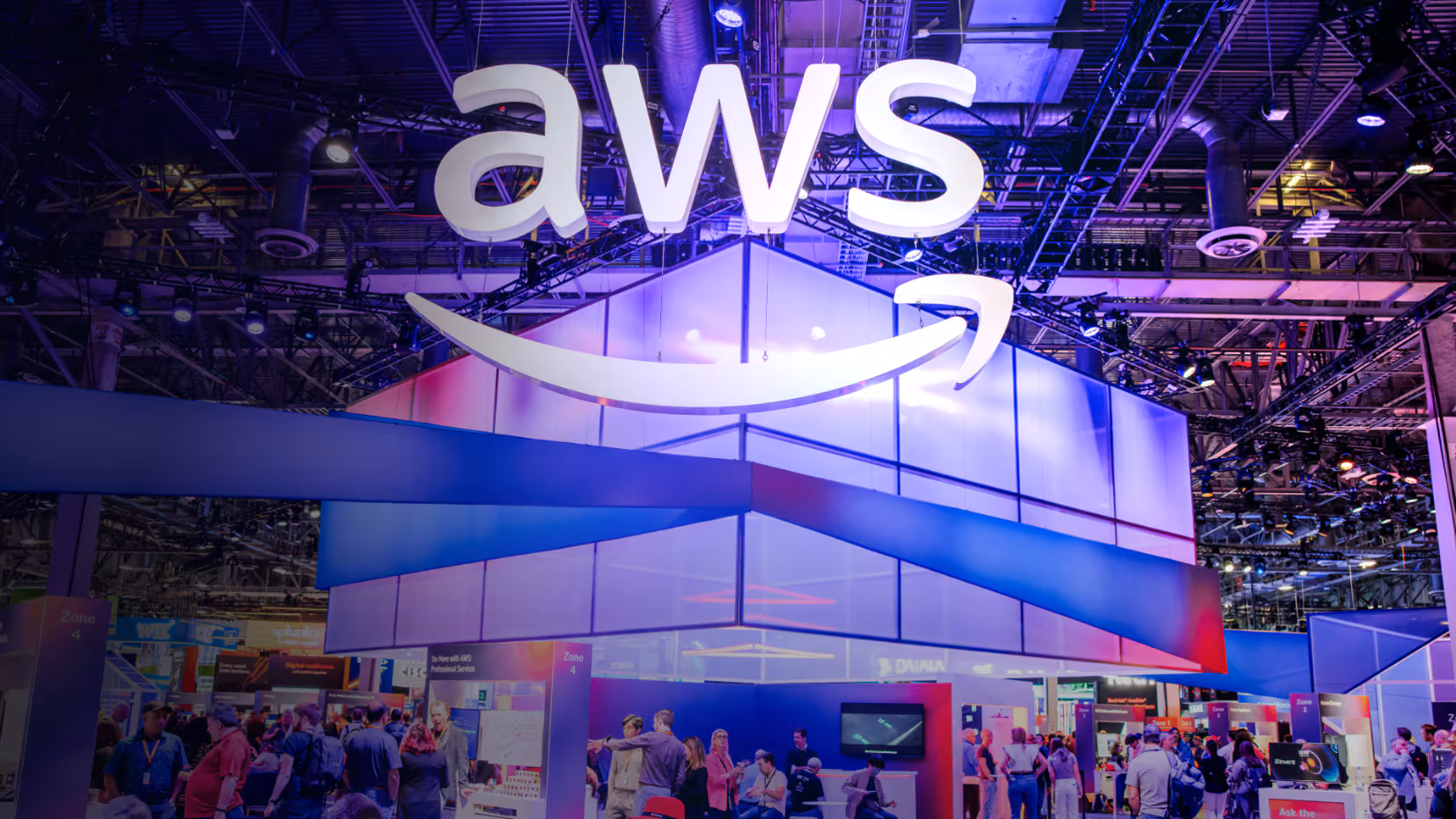 아마존웹서비스(AWS) 행사장 전경. /AWS