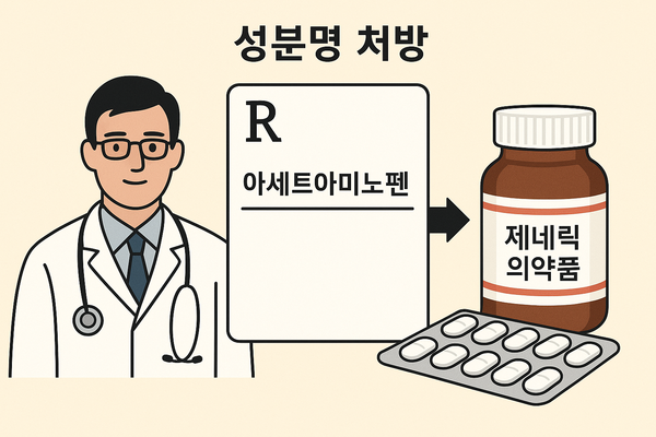 성분명 처방. / AI 생성 이미지