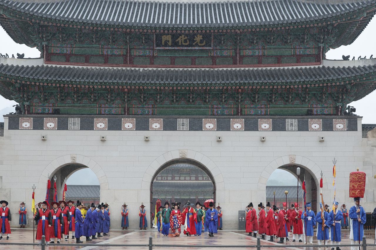 The main palace Gyeongbokgung in Seoul (Yonhap)