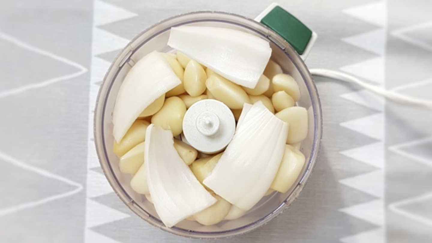 양파 활용법 다진마늘 갈변 방지