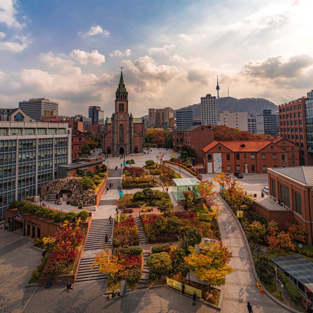 명동대성당의 가을 / 사진=서울아카이브