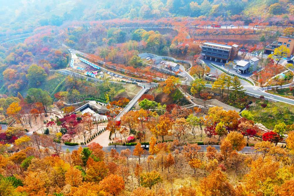 월아산숲속의진주의 가을 / 사진=경상남도