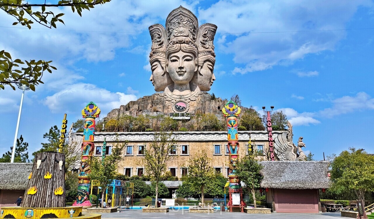 명월산천고정풍경구