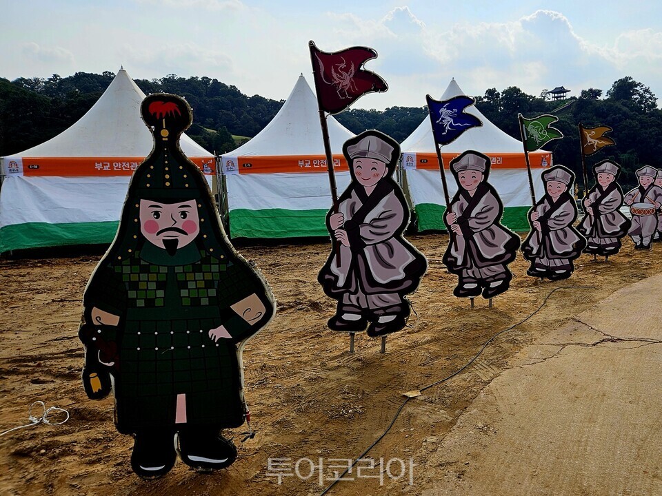 ‘제71회 백제문화제’ 백제 관련 조형물