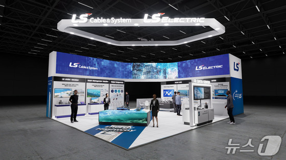 LS Electric announced its participation in \'BIXPO (Bitgaram International Electric Power Technology Expo) 2025,\' held at the Kim Daejung Convention Center in Gwangju from the 5th to the 7th. The photo shows an artist\'s rendering of the LS Electric BIXPO 2025 booth. (Photo courtesy = LS Electric)