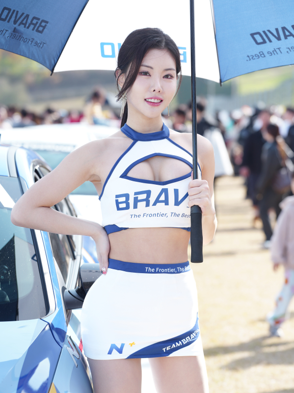 사진= '현대 N 페스티벌' 그리드워크 이벤트 브라비오팀 소속 모델 양유나