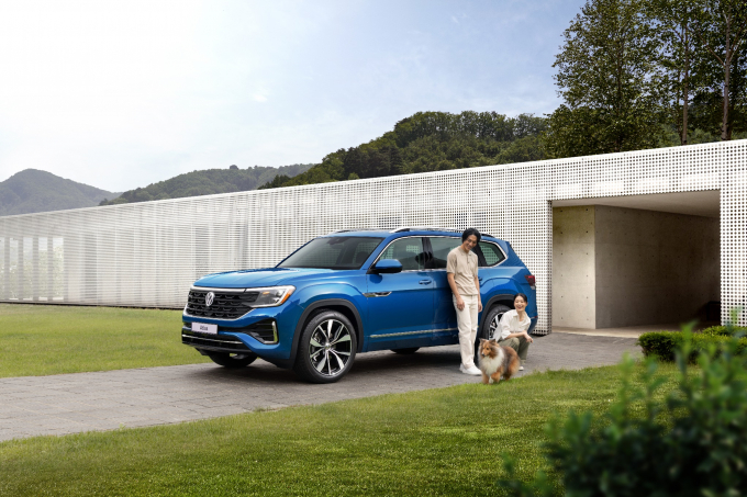  폭스바겐 아틀라스가 압도적인 실내 공간을 바탕으로 대형 SUV 시장에서 주목받고 있다. /사진=폭스바겐코리아