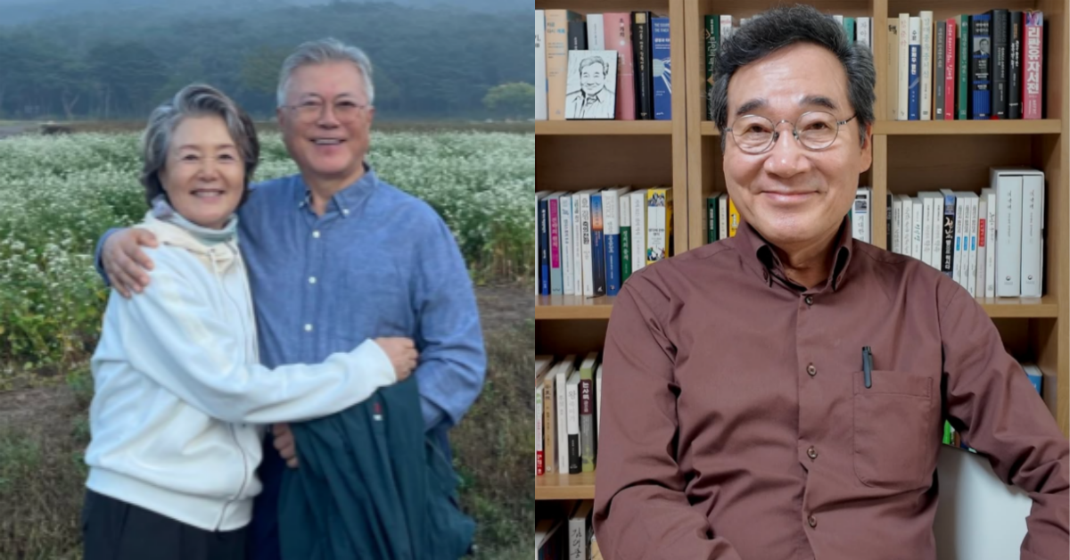 비슷한 시기에 유튜브 시작을 알린 문재인·이낙연. ⓒ문재인 인스타그램 / 이낙연 인스타그램