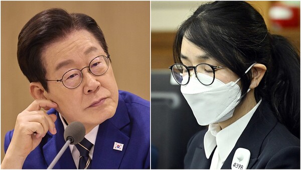 이재명 대통령(왼), 김건희 여사(오). ⓒ대통령실 제공, 뉴스1 